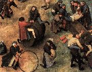 Pieter Bruegel the Elder Childrens Games France oil painting artist